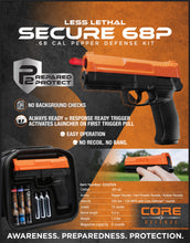 Load image into Gallery viewer, ** NEW ** P2P SECURE .68 PEPPER HOME/SELF DEFENSE PISTOL STARTER PACKAGE! ORDER NOW!