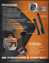 Load image into Gallery viewer, ** NEW ** P2P SECURE .68 IMPACT HOME/SELF DEFENSE PISTOL STARTER PACKAGE!