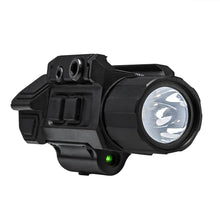 Load image into Gallery viewer, VISM Gen3 Pistol FlashLight w/Strobe & Green Laser Combo **ETA 06/14**