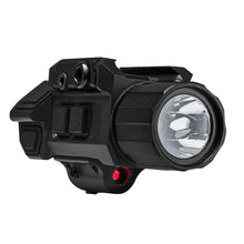Load image into Gallery viewer, Gen3 Pistol FlashLight w/Strobe & Red Laser Combo