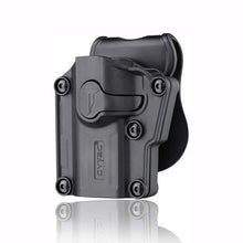 Load image into Gallery viewer, Cytac Universal Holster LEFT HAND - BLK