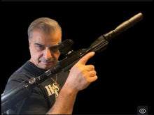Load and play video in Gallery viewer, ** NEW ** PISTELLE X-68 GEN2 - HPA CUSTOM CARBINE EDITION W/ BARREL & MOCK SUPPRESSOR KIT - HOME DEFENSE PISTOL - 100+ JOULES OUT OF THE BOX - PACKAGE!