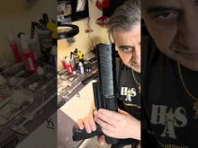 Load and play video in Gallery viewer, ** NEW ** HSA INTRUBUSTER GEN2 EXCLUSIVE DESIGN QD COMPENSATOR FOR OUR 10" BARREL EXTENSION WITH FULL LENGTH BOTTOM RAIL!