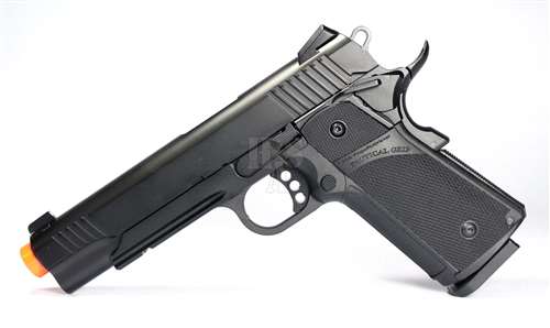 TANIO KOBA タニオコバ 1911　TACTICAL タクティカル HW 木製グリップ GM-7 SPRINGFIELD ARMORY MEU ⁄ TANIO-KOBA：外観紹介・重量・トリガープル・装填排莢など