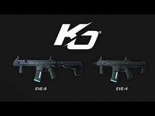 Load and play video in Gallery viewer, KWA Original EVE -9 w/ Adjustable FPS AEG 2.5+ Gearbox Airsoft AEG Rifle Black