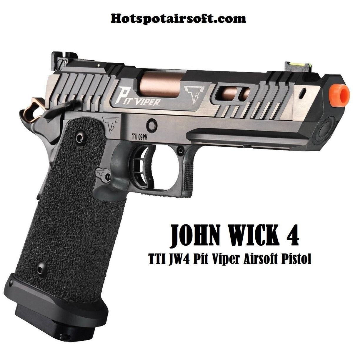 JOHN WICK 4 TARAN TACTICAL PIT VIPER GBB AIRSOFT PISTOL - Green