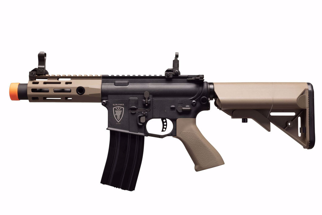 NEW Elite Force M4 CQCX M-LOK W/Built-In EYETrace and Smart Mosfet - BLK/FDE Airsoft AEG Rifle!
