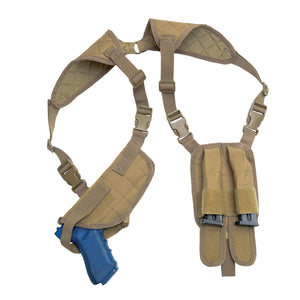 Rothco Ambidextrous Shoulder Holster - Coyote Brown