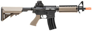 NEW Elite Force M4 CQBX W/Built-In EYE Trace and Smart Mosfet - BLK/FDE Airsoft AEG Rifle!