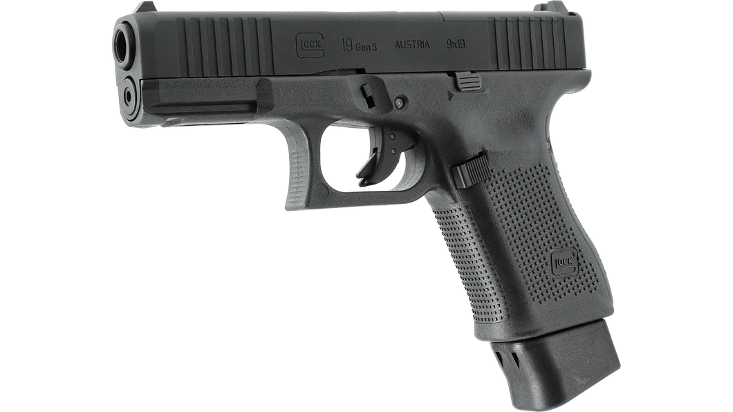 NEW - GLOCK 19 GEN5 MOS CO2 Full Blowback .177cal (4.5mm) AirGun BB Pistol  - With Drop-Free Magazine, and Field-Strip Capability