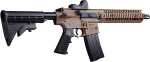 Crosman CFAR1X R1 CO2-Powered  BB Rifle W/Red Dot Sight, Black/FDE Semi / Full Auto
