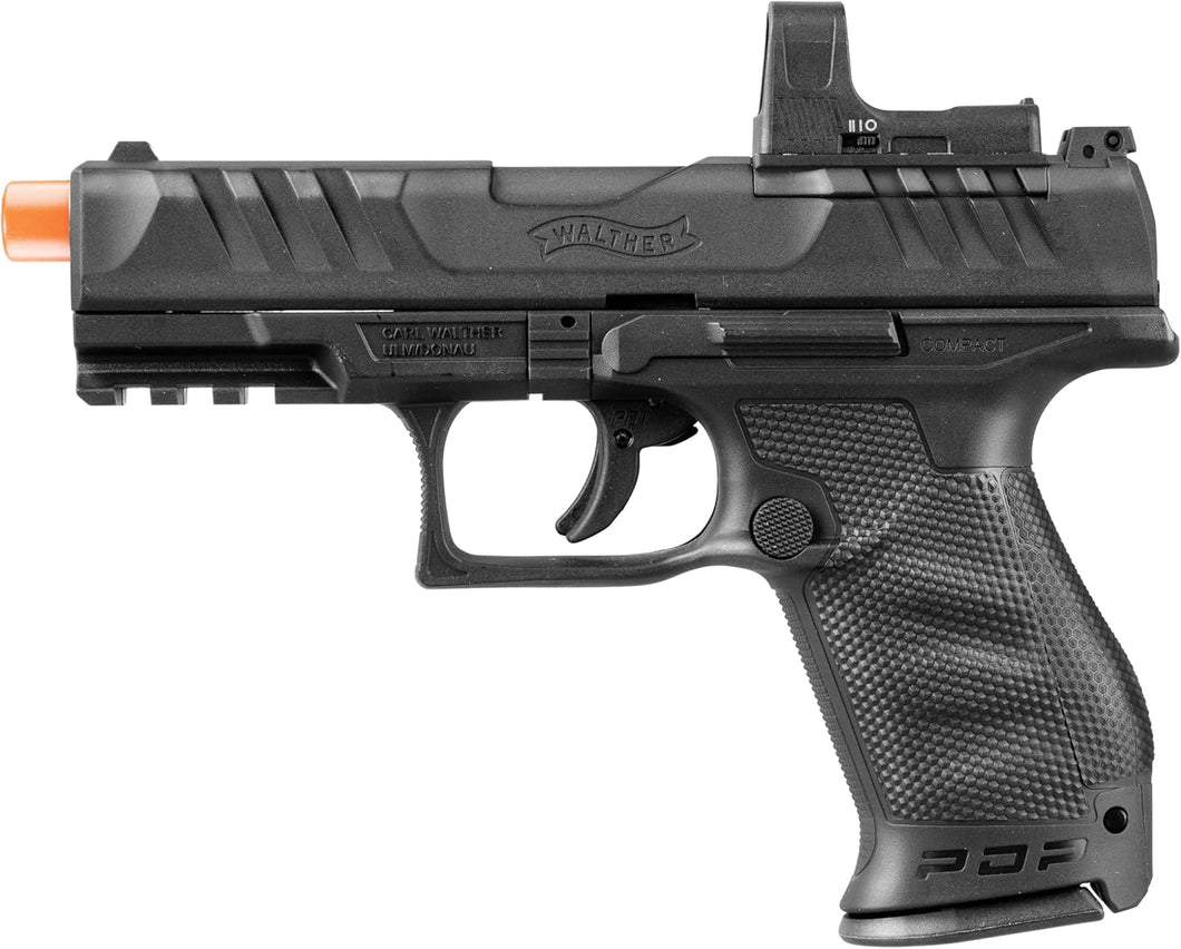 NEW - Walther PDP Compact Optics-Ready NBB Airsoft Gun with RDS8 Red Dot Sight COMBO!