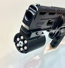Load image into Gallery viewer, T4E HDR/TR50 GEN2 CUSTOM HOME DEFENSE EDITION .50 Caliber Co2 Revolver- Up To 22 JOULES 600fps - Rubber/Riot Ball  Black - W/ 4x Magazine Holder And Punch Button Package!
