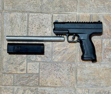 Load image into Gallery viewer, ** NEW ** Mercury Rise IntruBuster GEN2 - .68Cal Home Defense WITH MAX PAIN 0.685 Inch TIGHT BARREL EXTENSIO W/ POLYMER BARREL COVER / MOCK SUPPRESSOR COMBO! BUST POWER TO UP TO 70+ JOULES! **PREORDER - ETA MID/END JUNE**
