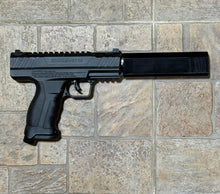 Load image into Gallery viewer, ** NEW ** Mercury Rise IntruBuster GEN2 - .68Cal Home Defense WITH MAX PAIN 0.685 Inch TIGHT BARREL EXTENSIO W/ POLYMER BARREL COVER / MOCK SUPPRESSOR COMBO! BUST POWER TO UP TO 70+ JOULES! **PREORDER - ETA MID/END JUNE**
