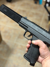 Load image into Gallery viewer, ** NEW ** Mercury Rise IntruBuster GEN2 - .68Cal Home Defense WITH MAX PAIN 0.685 Inch TIGHT BARREL EXTENSIO W/ POLYMER BARREL COVER / MOCK SUPPRESSOR COMBO! BUST POWER TO UP TO 70+ JOULES! **PREORDER - ETA MID/END JUNE**
