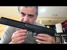 Load and play video in Gallery viewer, ** NEW ** Mercury Rise IntruBuster GEN2 - .68Cal Home Defense WITH MAX PAIN 0.685 Inch TIGHT BARREL EXTENSIO W/ POLYMER BARREL COVER / MOCK SUPPRESSOR COMBO! BUST POWER TO UP TO 70+ JOULES! **PREORDER - ETA MID/END JUNE**
