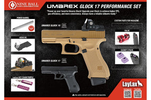 LayLax NINE BALL Umarex Glock 17 Performance Set
