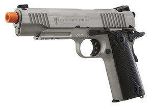 ELITE FORCE 1911 TACTICAL BLOWBACK GAS GUN (CO2) - Stainless