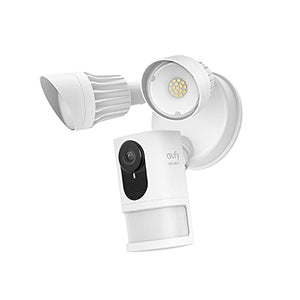 eufy Security Floodlight Cam E220, 2K, No Monthly Fees, 2000 Lumens, Weatherproof, Built-in AI, Non-Stop Power, Motion Only Alert