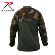 Load image into Gallery viewer, ROTHCO MILITARY COMBAT SHIRT - WOODLAND CAMO (L)
