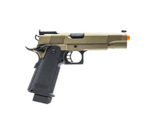 Load image into Gallery viewer, JAG Arms GM5 Tan slide with Black frame Gas Blow Back Pistol

