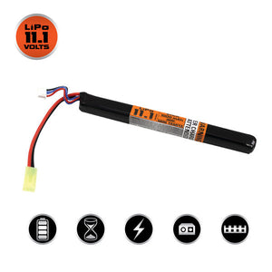 Valken Energy 11.1v LiPo 1000mAh 30C Long Stick Type Battery