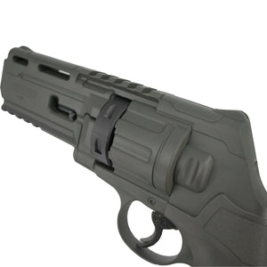T4E TR50 CUSTOM HOME DEFENSE EDITION .50 Caliber Co2 Revolver- Up To 22 JOULES 600fps -  W/25ct .50Cal T4E RIOT Balls & 5x Co2 - Grey