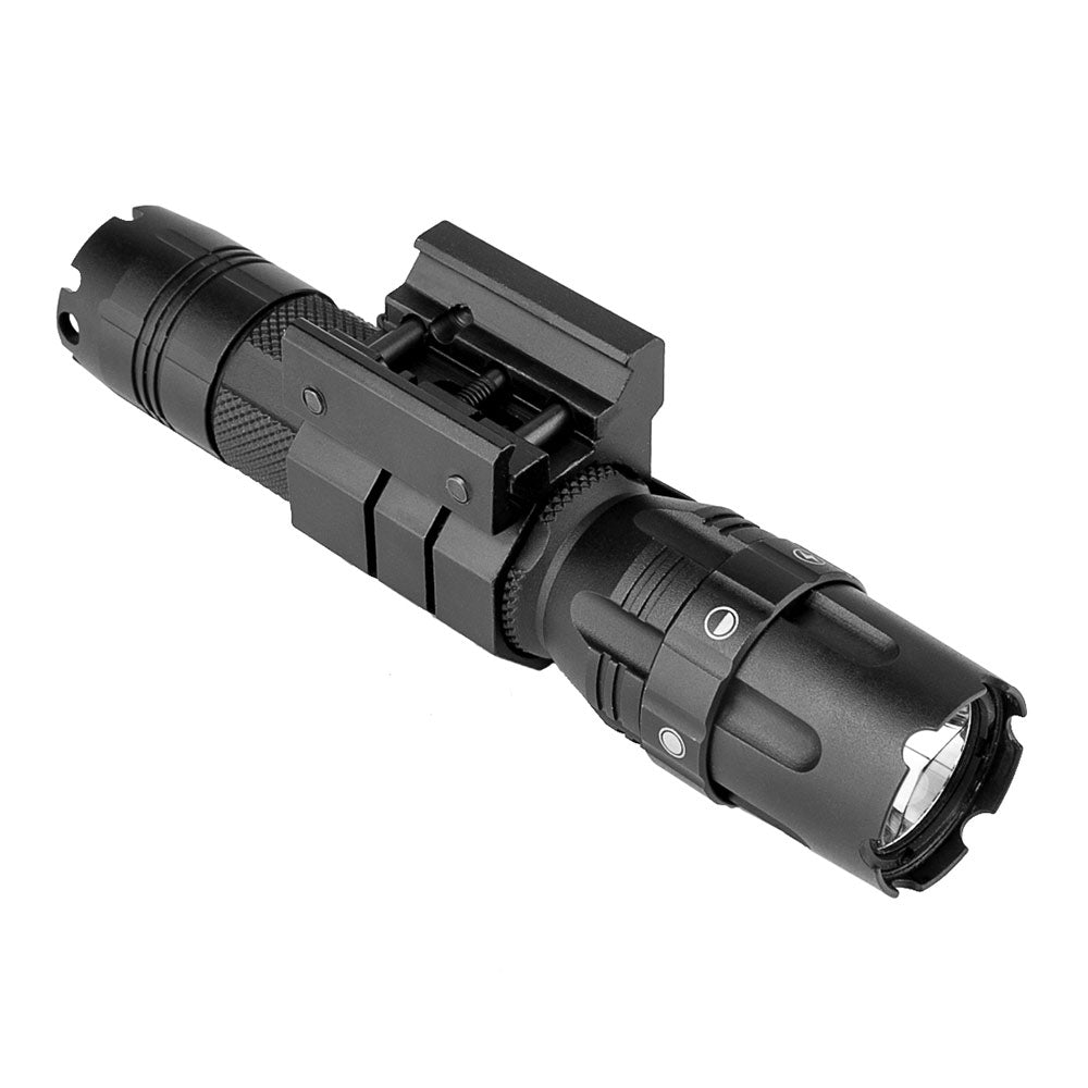 Vism/NcStar - Pro Series Flashlight Mod2/ 3w 500 Lumen/ Modes: High - Low - Strobe/ Rail Mount